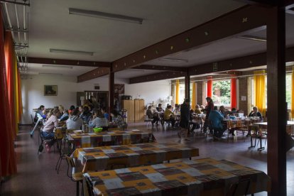 El comedor del colegio Amor Misericordioso. FERNANDO OTERO