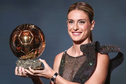 La española Alexia Putellas es la mejor jugadora del mundo. EFE