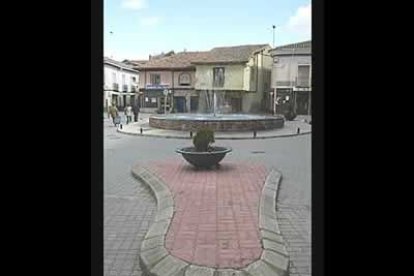 Centro urbano de Valencia de Don Juan.