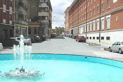 La fuente de la plaza de Santa María, en el centro de la localidad coyantina.