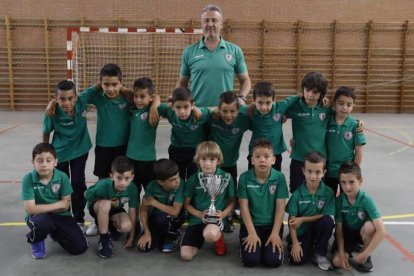 Atlético Pinilla, campeón de la 1.ª División Provincial Prebenjamín. MARCIANO PÉREZ
