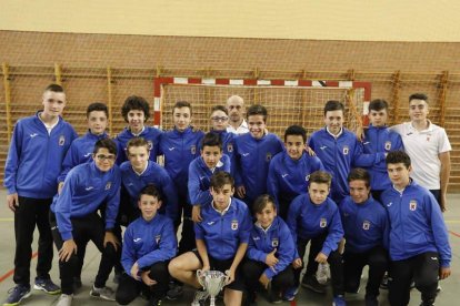 CDF Peña B, campeón de 1.ª Provincial Infantil. MARCIANO PÉREZ
