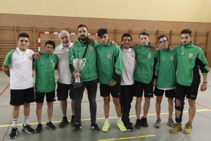 Atlético Trobajo, campeón de 3.ª Provincial Juvenil. MARCIANO PÉREZ