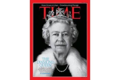 Portada de 'Time' sobre el jubileo de la reina Isabel II.