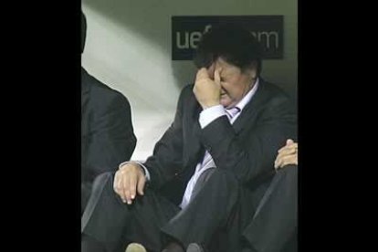 Venía como coco, pero al final no fue para tanto y Camacho pasó como un relámpago por el Madrid.