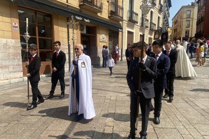 León celebra el Corpus Chico. RAMIRO