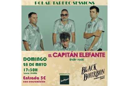 Cartel de El capitán elefante. DL
