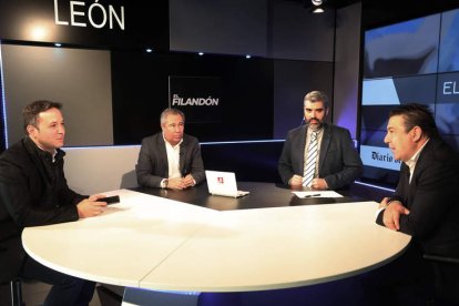 Martínez, Torné, Núñez y Santos, en el debate. RAMIRO
