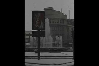 Las temperaturas no han pasado de los cero grados en la ciudad.