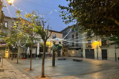 Decoración lumínica navideña. M. R.