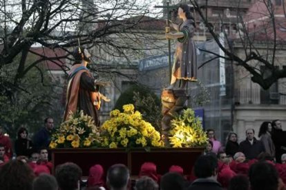 La Oración en el Huerto, de Villademor de la Vega, participó también en el Rosario de Pasión.