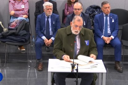 El jefe de la Unidad de Apoyo a la Intervención General de la Administración del Estado, en su intervención. AN