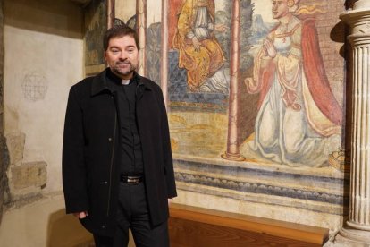 Luis García Gutiérrez, nuevo abad de San Isidoro. J. NOTARIO