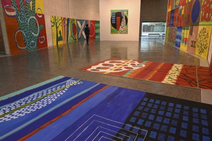 Una de las exposiciones del Musac. J. CASARES