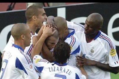 Francia pasó más apuros delante de la selección helvética. Sólo su mayor calidad individual logró desequilibrar un choque igualado.