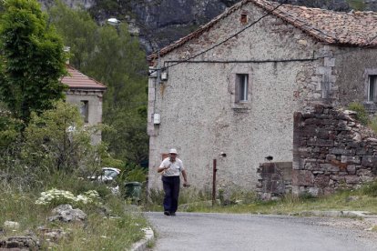 Localidad de Cármenes, en la Montaña Central de León.