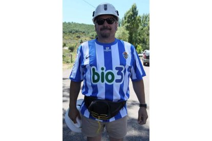 Venancio de Castro, socio de la Ponferradina. Norberto