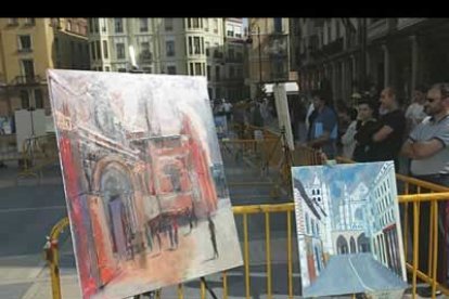 Bajo el lema «Salvemos la Catedral», se realizaron distintas interpretaciones del edificio más importante de León.