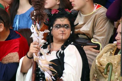 Hospital de Órbigo (León) regresa a la Edad Media para recrear las Justas del Passo Honroso. PEIO GARCÍA