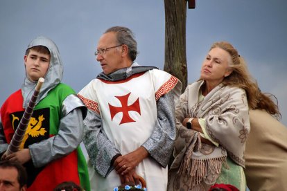 Hospital de Órbigo (León) regresa a la Edad Media para recrear las Justas del Passo Honroso. PEIO GARCÍA