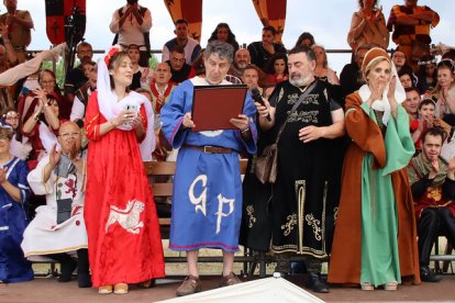 Hospital de Órbigo (León) regresa a la Edad Media para recrear las Justas del Passo Honroso. PEIO GARCÍA