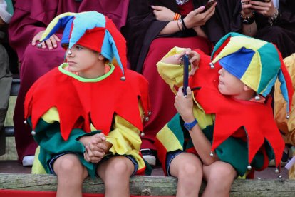 Hospital de Órbigo (León) regresa a la Edad Media para recrear las Justas del Passo Honroso. PEIO GARCÍA