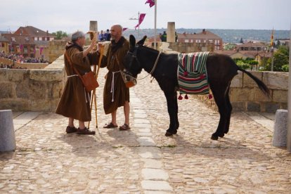 Hospital de Órbigo (León) regresa a la Edad Media para recrear las Justas del Passo Honroso. J. NOTARIO