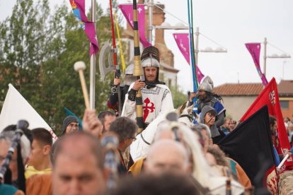 Hospital de Órbigo (León) regresa a la Edad Media para recrear las Justas del Passo Honroso. J. NOTARIO