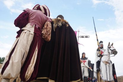 Hospital de Órbigo (León) regresa a la Edad Media para recrear las Justas del Passo Honroso. J. NOTARIO