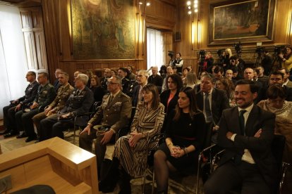 Acto en la Diputación de León. FERNANDO OTERO