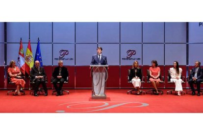Acto de entrega de los Premios CyL 2022. NACHO GALLEGO
