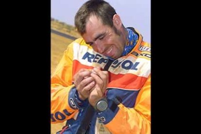 Roma, cerca del triunfo final en el Rally Dakar en la categoría de motos, reconoció que la última etapa se la toma con tranquilidad, ya que si pierde dos o tres minutos «no pasa nada».