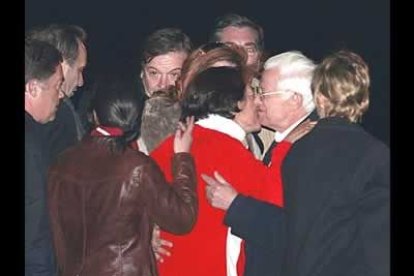 Las cooperantes también fueron recibidas por el Padre Ángel, responsable de Mensajeros de la Paz.