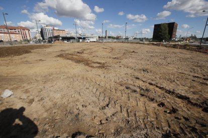 El movimiento de tierras y los primeros trabajos se han desarrollado desde la pasada semana. RAMIRO