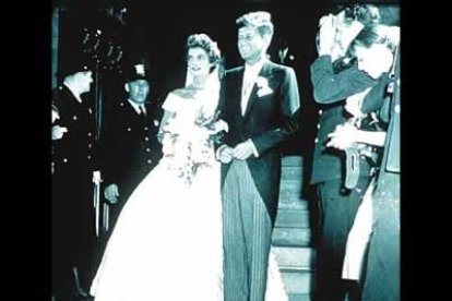 Boda de Kennedy con Jacqueline Bouvier, la primera dama más glamurosa de la historia de EE.UU.