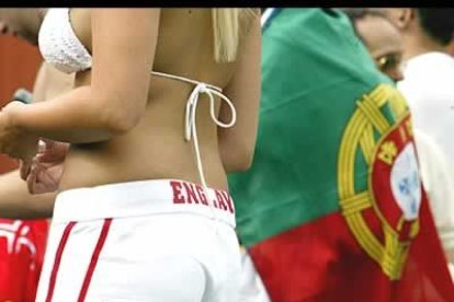 En paños menores. Así se quedaron los ingleses después de su enfrentamiento con la selección lusa.