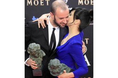 Marian Álvarez y Fernando Franco.