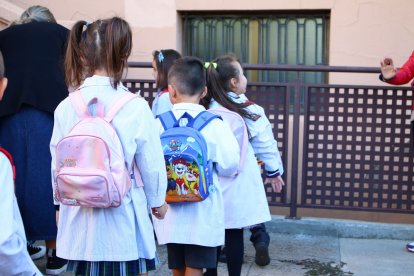 Inicio del curso en el Colegio La Asunción. DL