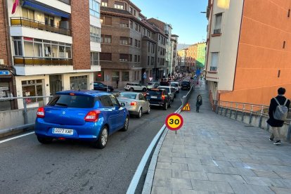 Cae el muro de Feve en León. DL