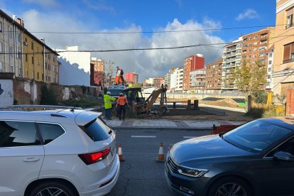 Cae el muro de Feve en León. DL
