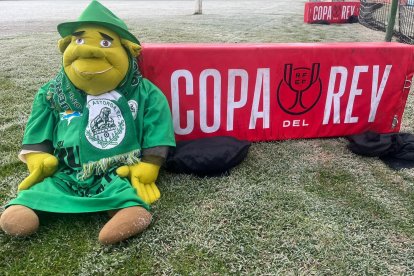 La mascota del Atlético Astorga. DL