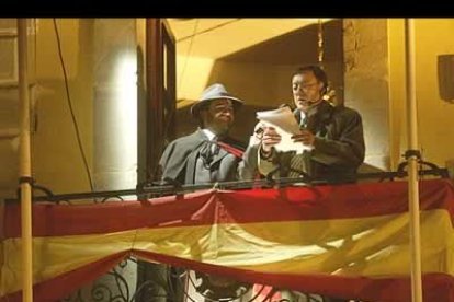 El encargado de pregonar el carnaval bañezano fue el periodista de Diario de León, Antonio Núñez.