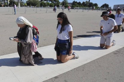 Tercera jornada del Papa en Portugal. EFE