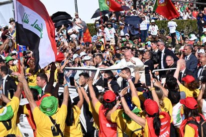 Tercera jornada del Papa en Portugal. EFE