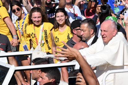 Tercera jornada del Papa en Portugal. EFE