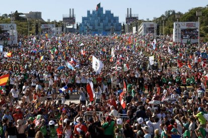 Tercera jornada del Papa en Portugal. EFE