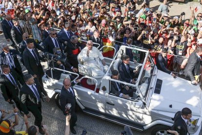 Tercera jornada del Papa en Portugal. EFE