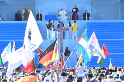 Tercera jornada del Papa en Portugal. EFE