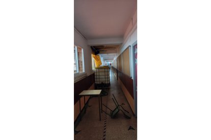 Un rincón del centro escolar. DL