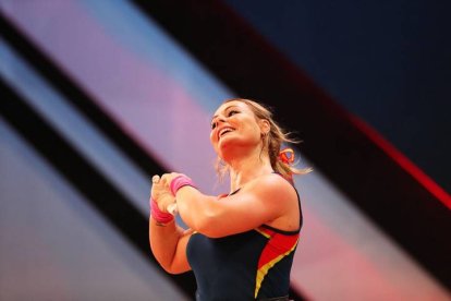 Lidia Valentín, pregonera de las fiestas de La Encina. ZURAB KURTSIKIDZE